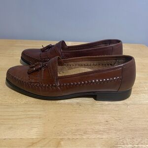Men's GIORGIO BRUTINI LE‎ GLOVE Brown Leather Loafers 12D